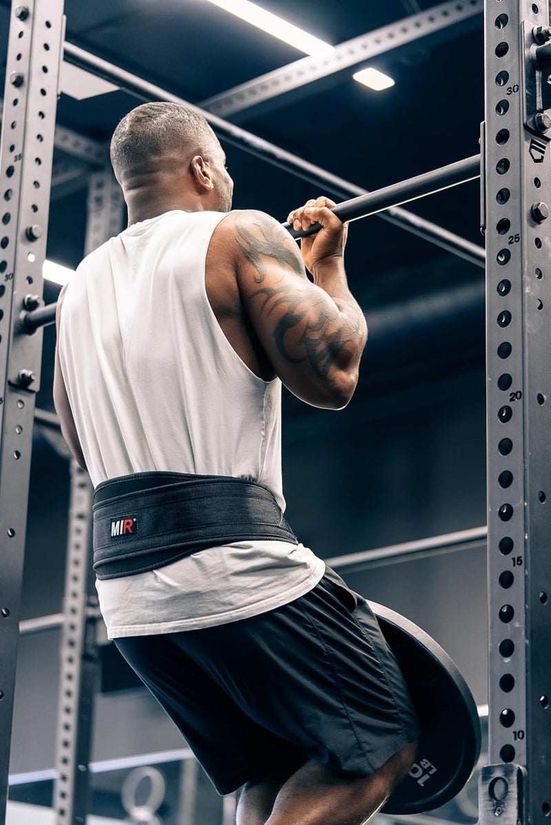 MIR Dip belt With 36" - 38" chain, 500lbs - 650lbs weight capacity, Weight lifting for dips and pullups - Image 5